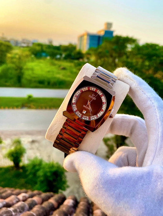 Luxury Diamond Accent Wristwatch – Timeless Elegance for Every Occasion