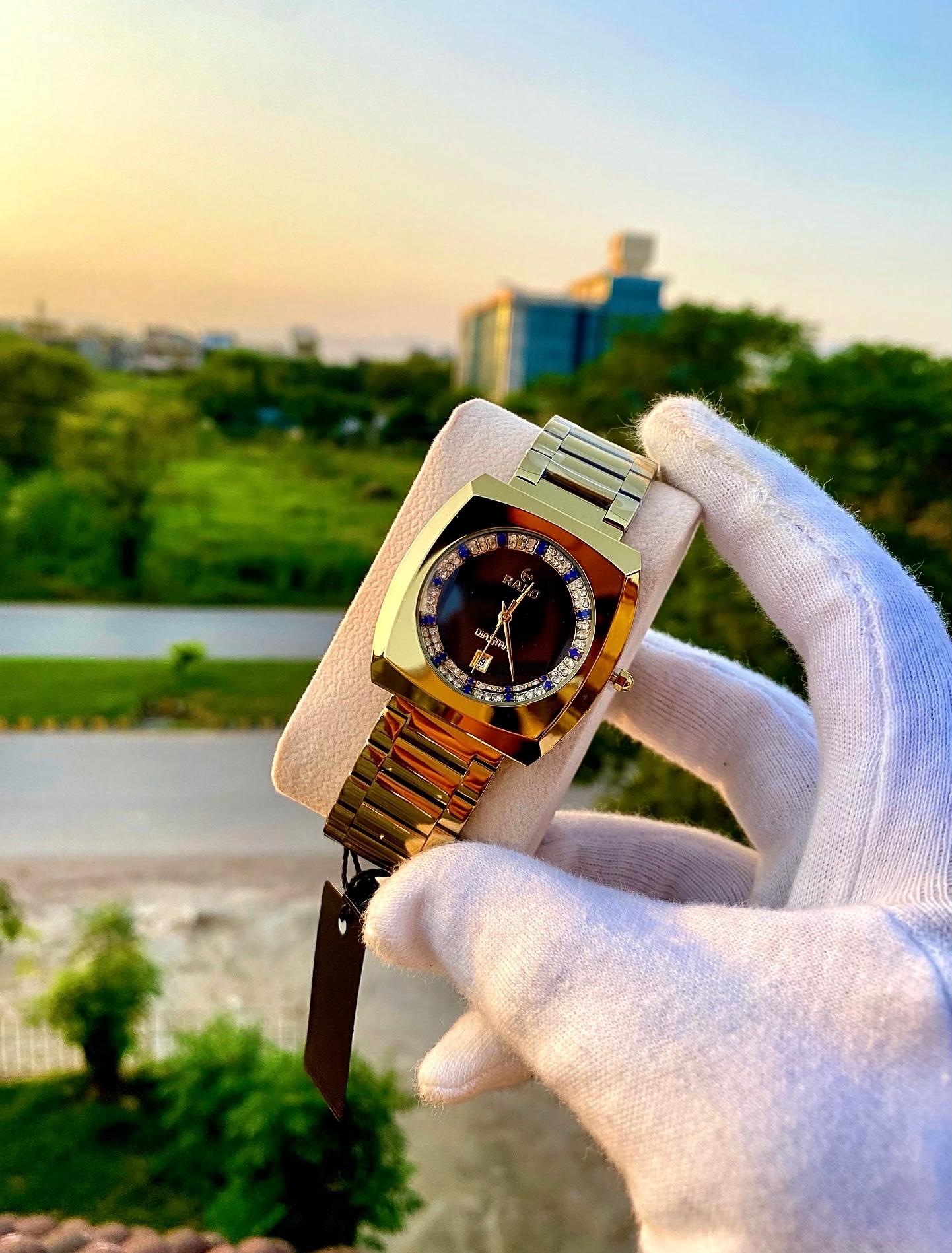 Luxury Diamond Accent Wristwatch – Timeless Elegance for Every Occasion