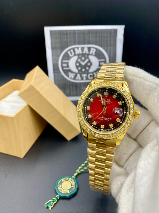 Premium Datejust-Style Stainless Steel Watch – Waterproof & Superior Quality